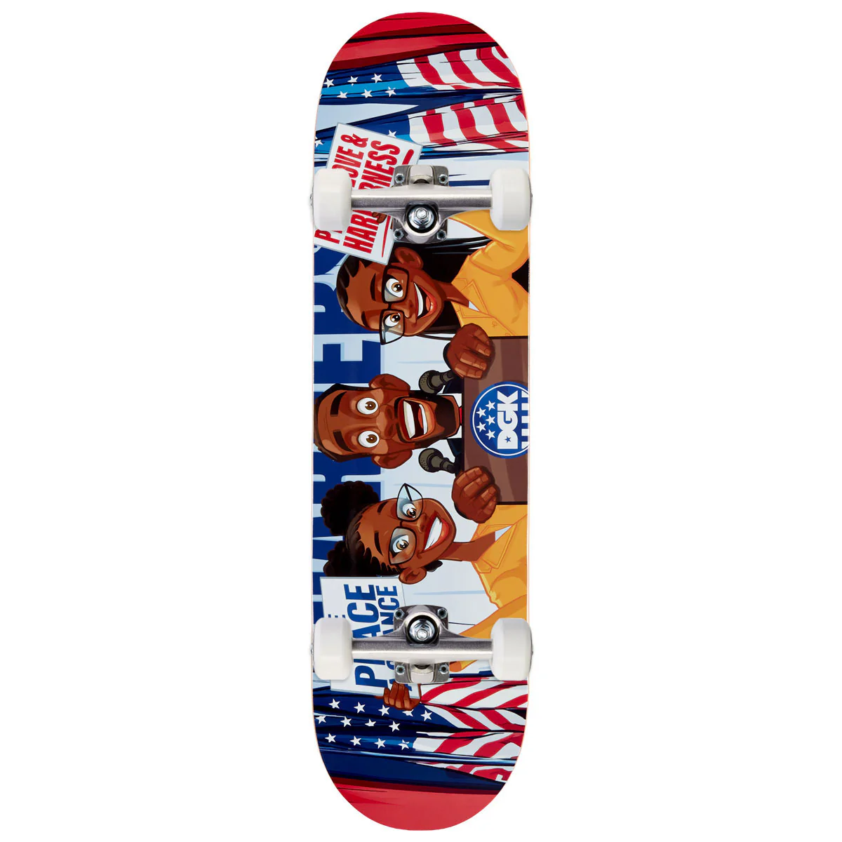 DGK Freedom The Harpers Skateboard Complete - 8.25"