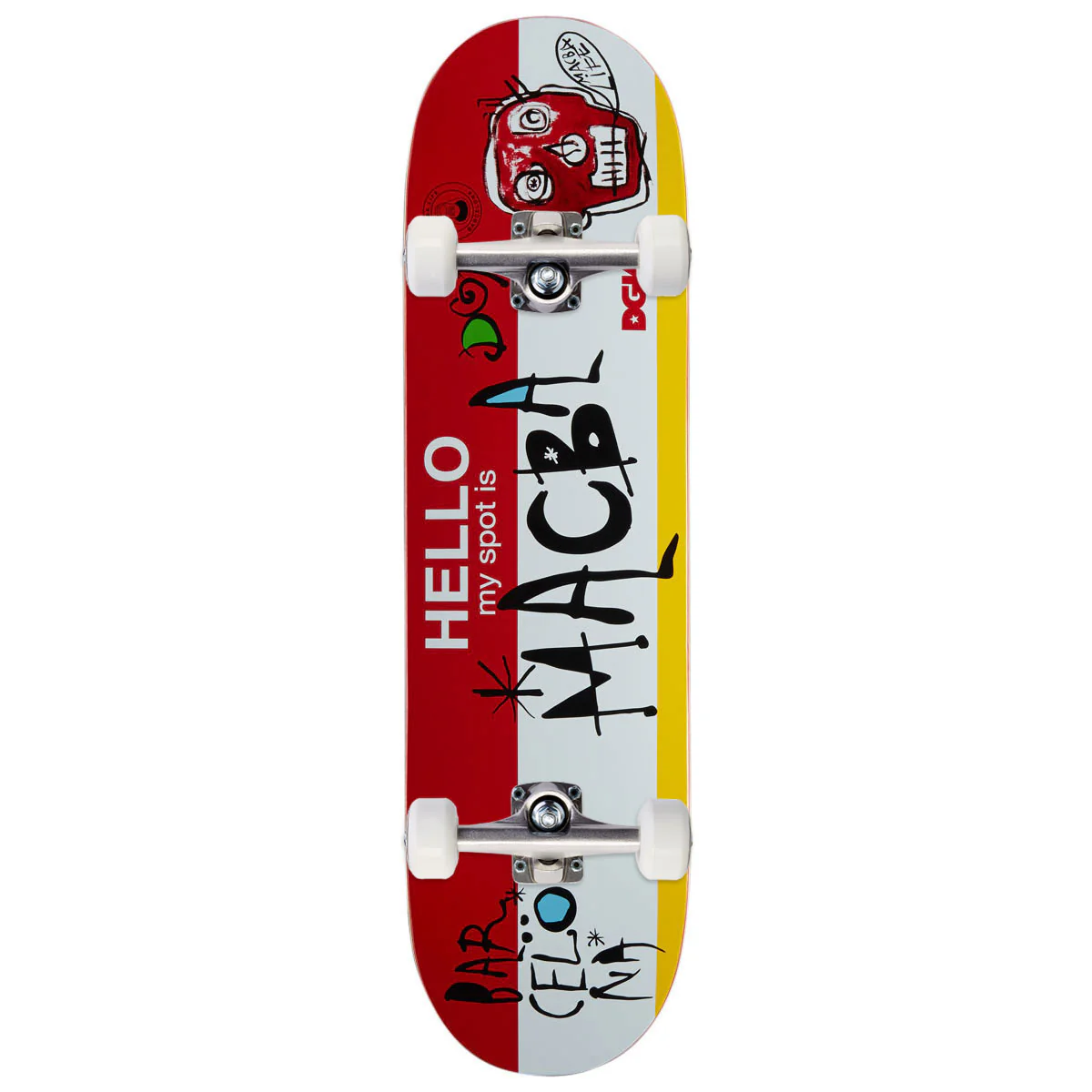 DGK My Spot Is MACBA Skateboard Complete - 8.38"