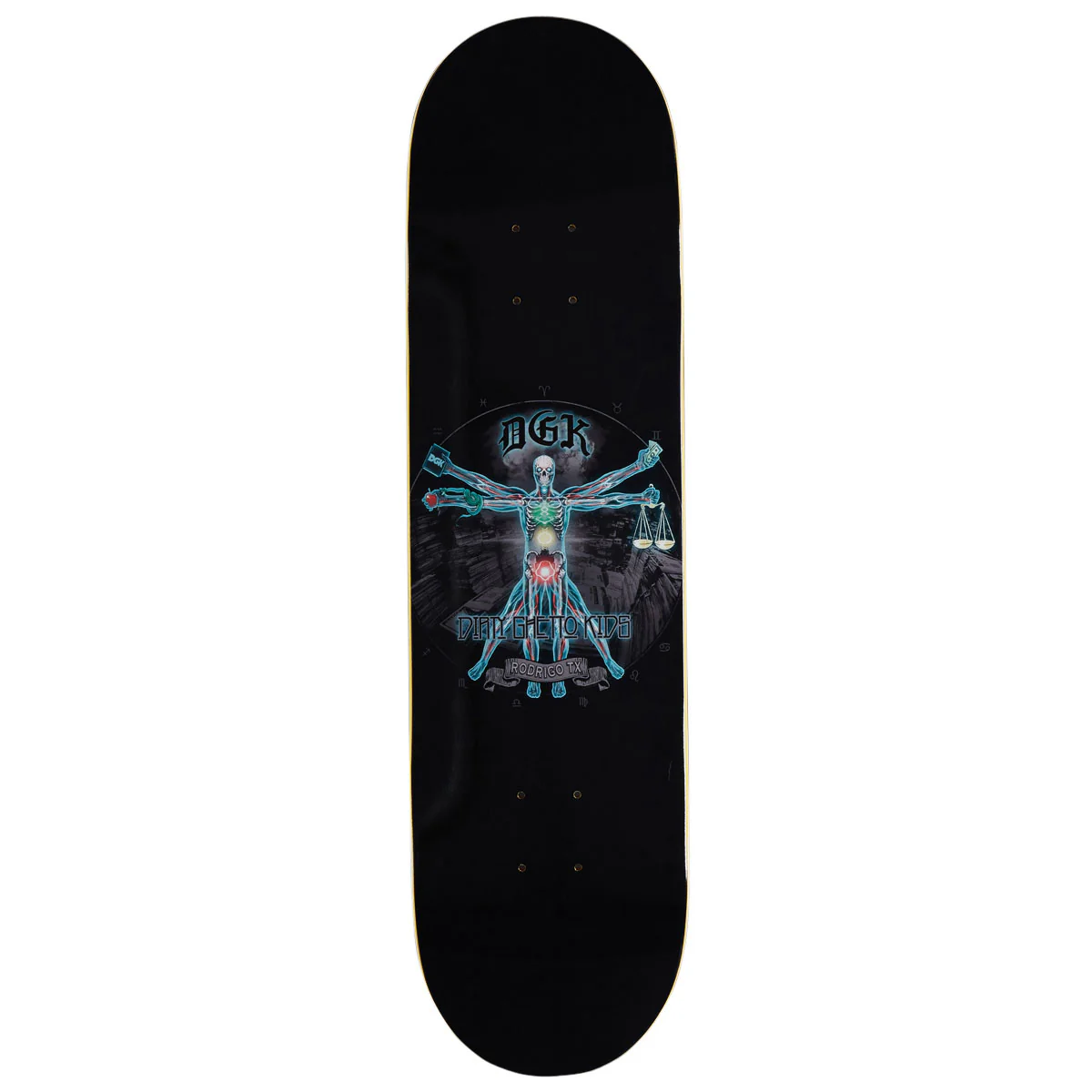 DGK Mystic TX Skateboard Deck - 8.10"