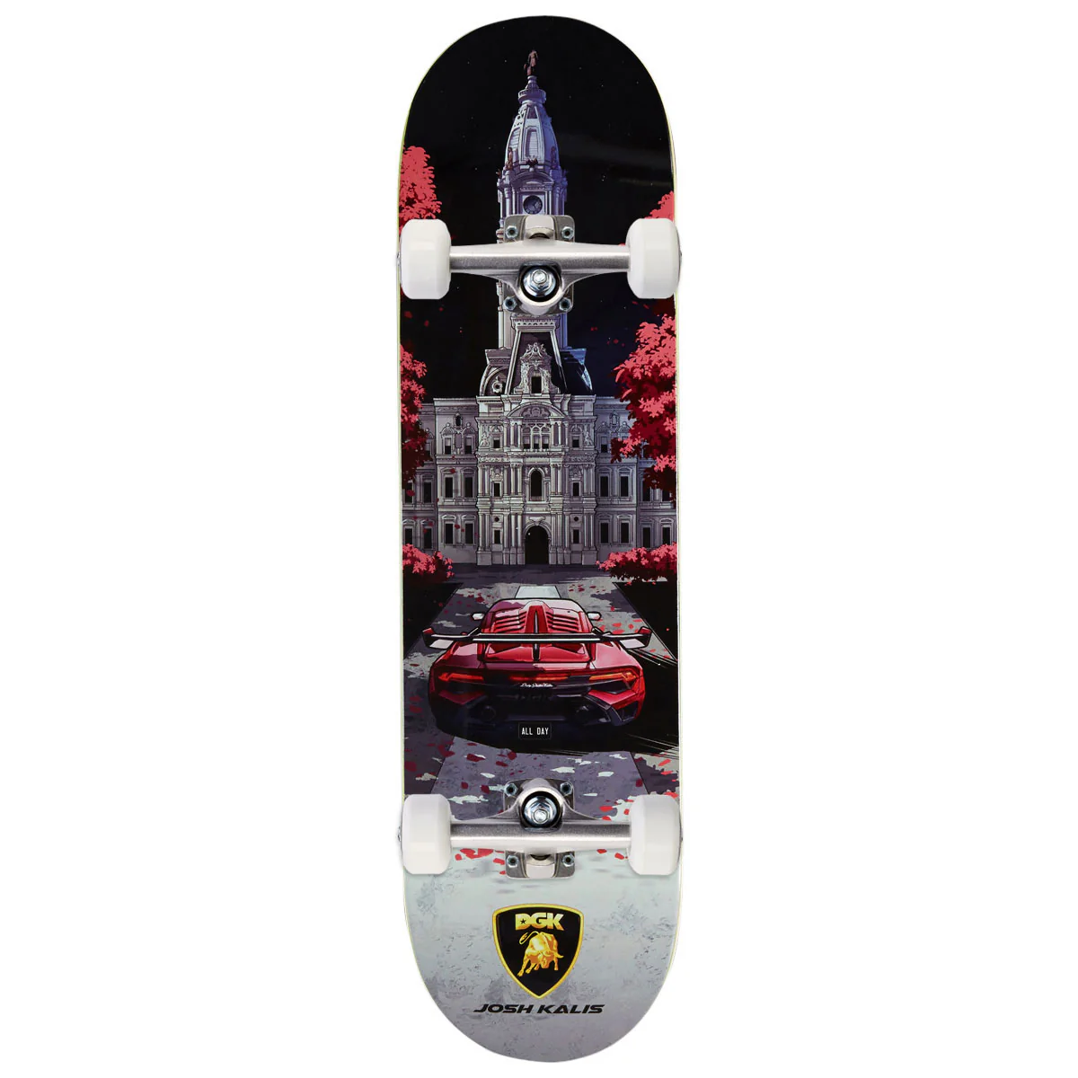 DGK Night Squad Kalis Skateboard Complete - 8.06"