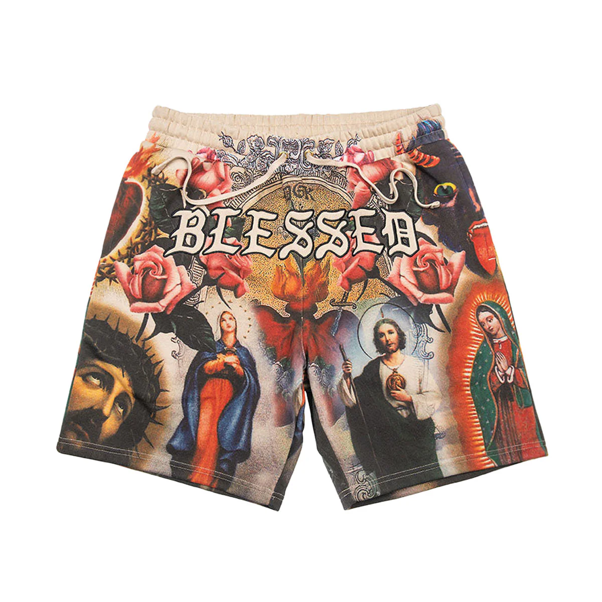 DGK Shrine Fleece Shorts - Tan