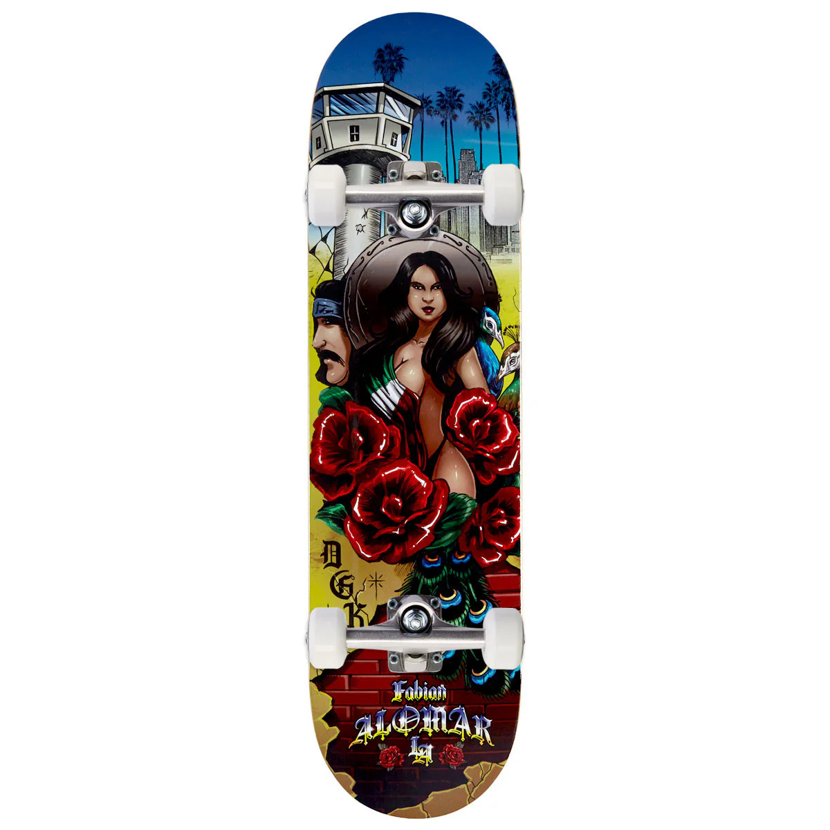 DGK Street Soldier Fabian Alomar Skateboard Complete - 8.25"