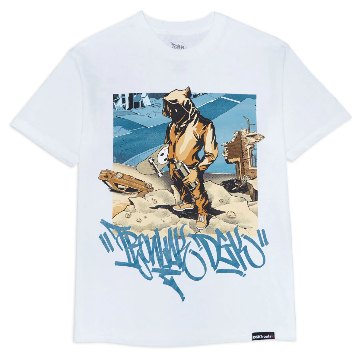 DGK x Ironlak Laquer T-Shirt - White