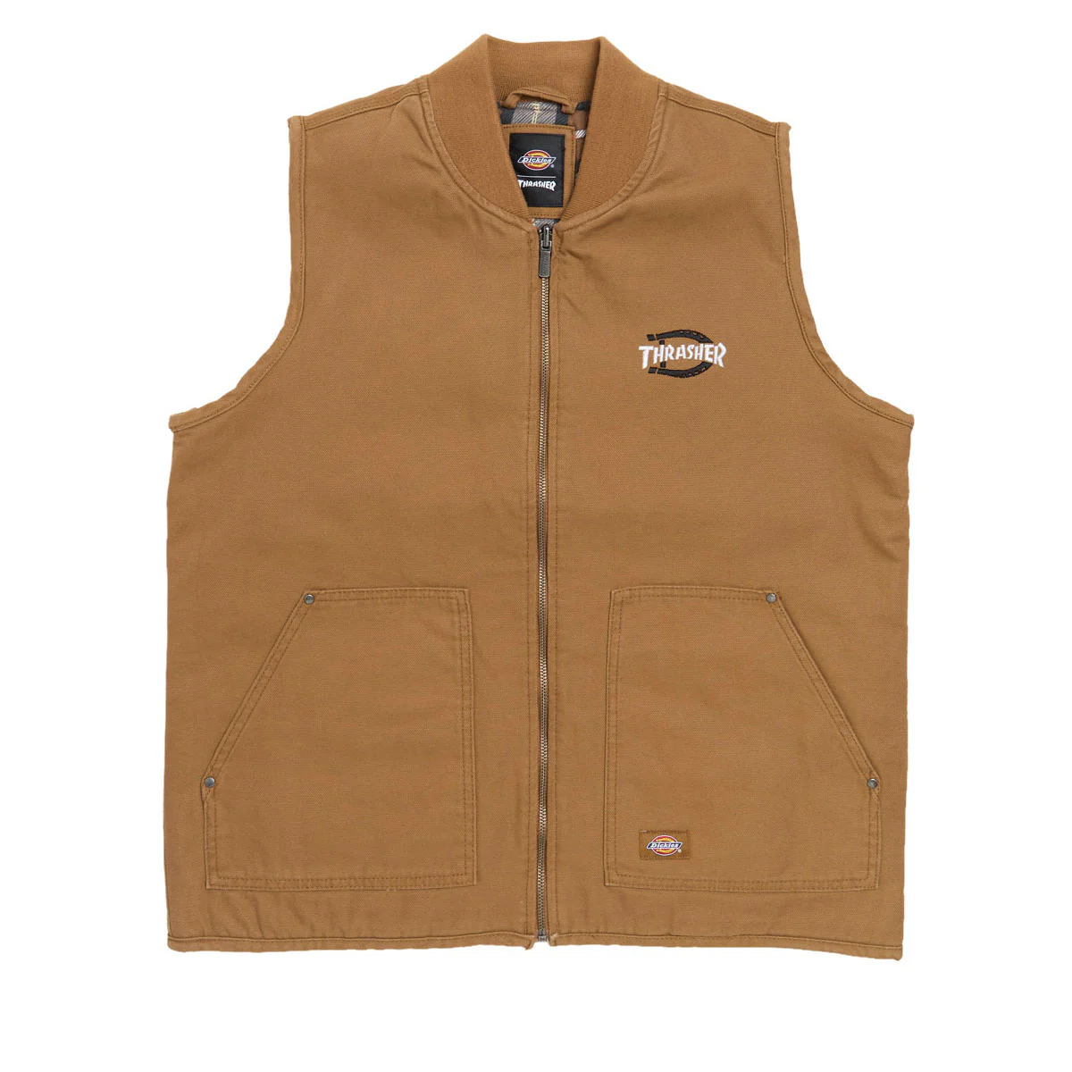 Dickies x Thrasher Vest - Brown Duck
