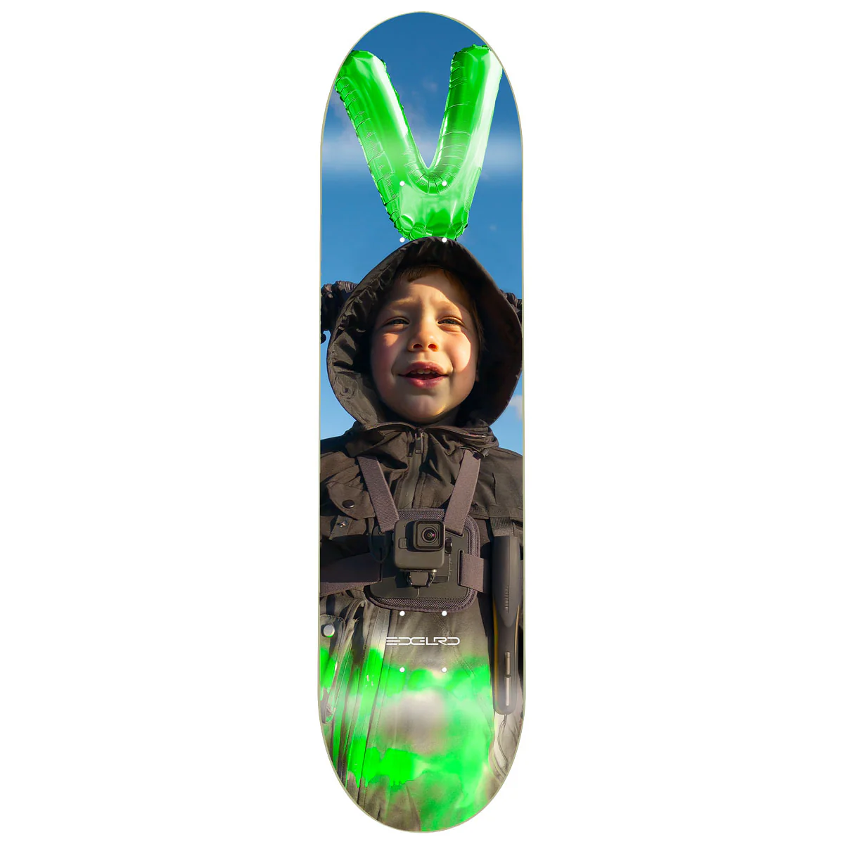 EDGLRD Baby Invasion Vincent Touzery Skateboard Deck - 8.38"