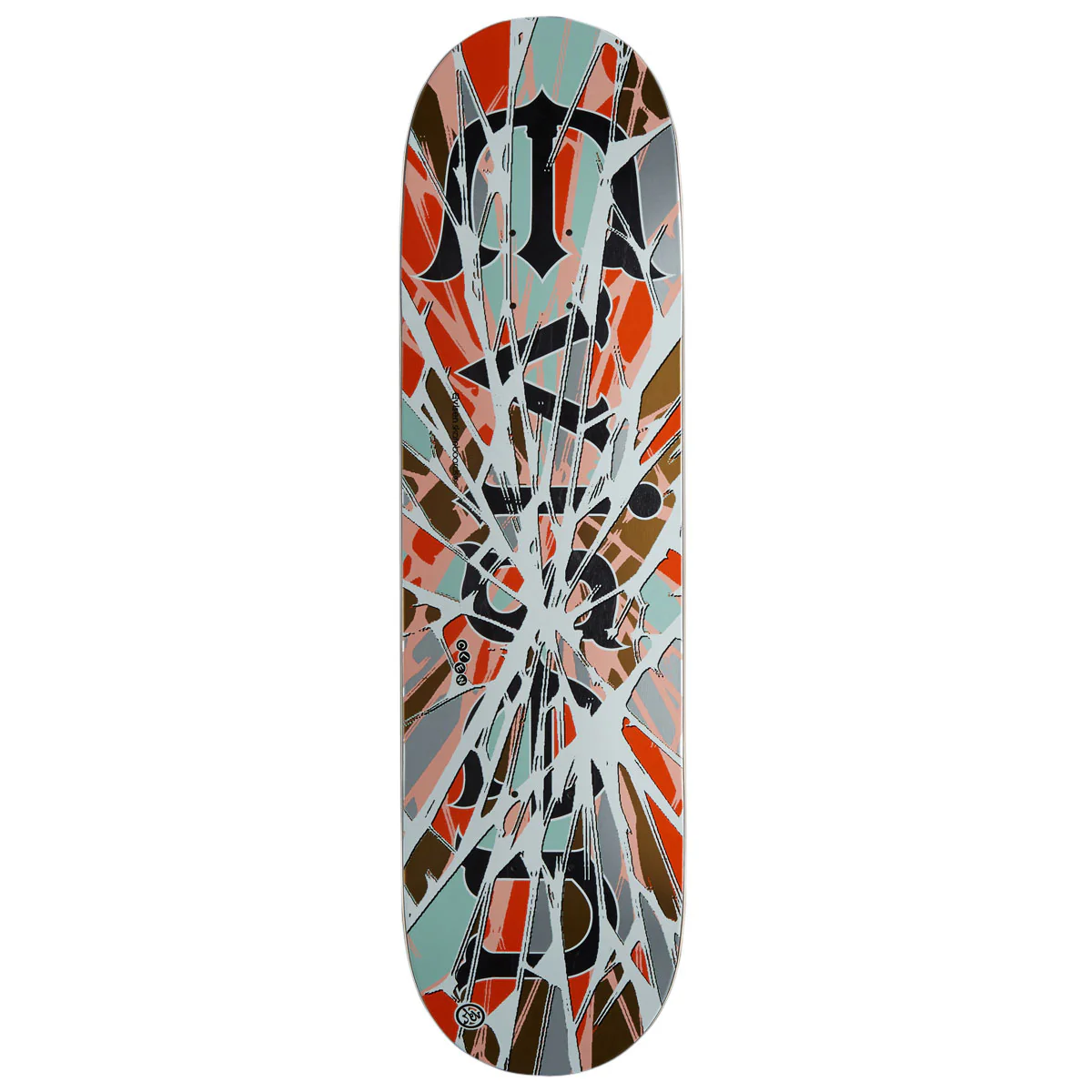 Evisen Evi-Logo Skateboard Deck - Clash Camo - 8.25"