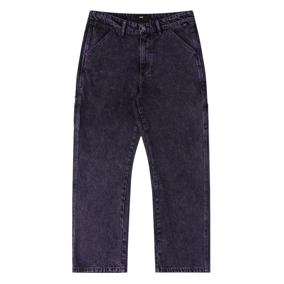 Former Distend Denim Jeans - Washed Purple