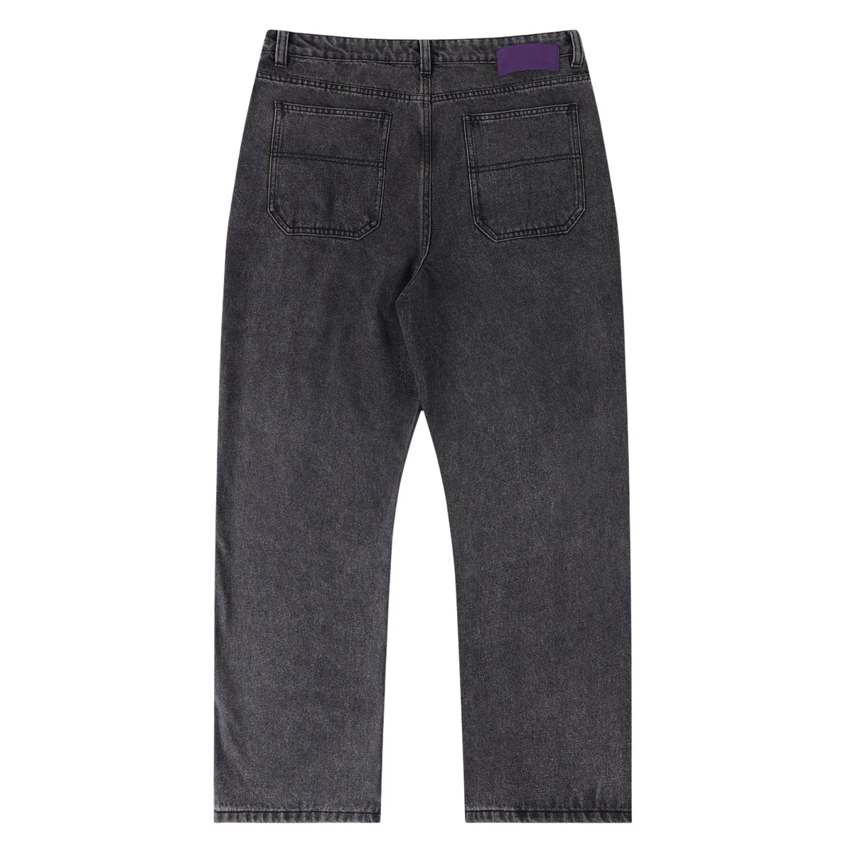 Former Studded Denim Jeans - Washed Black - Image 2