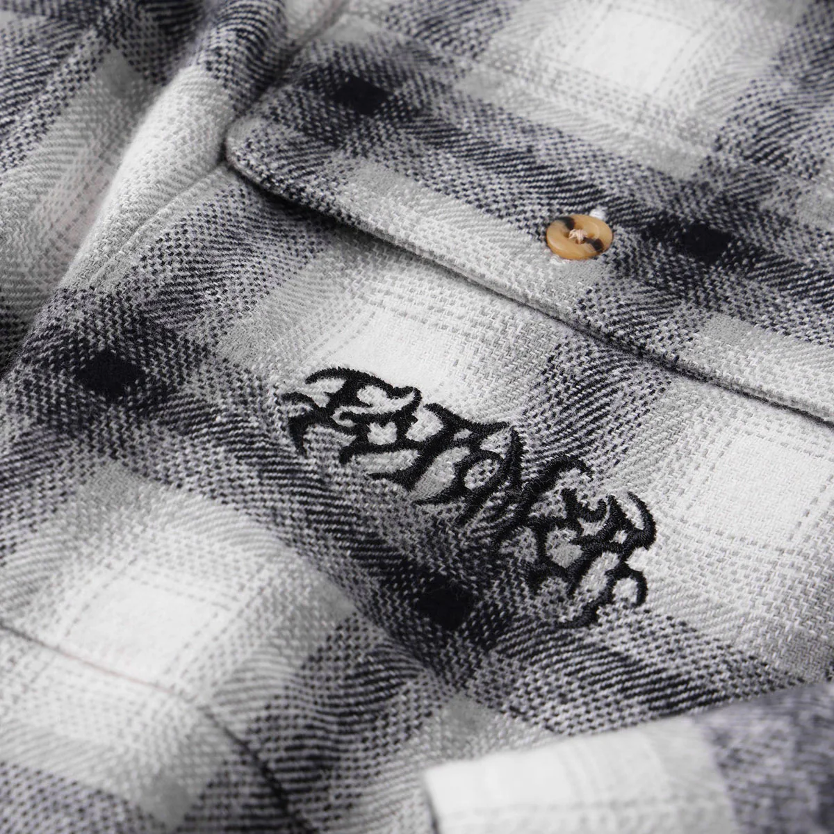Former Vivian Flannel Long Sleeve Shirt - Grey - Image 5