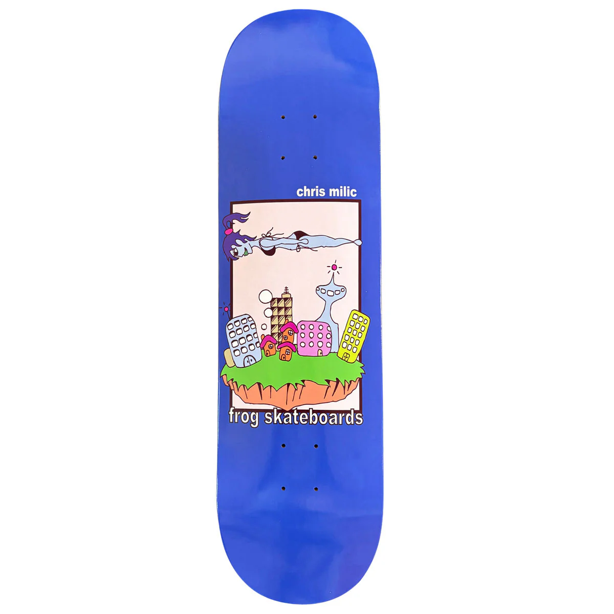 Frog Air Head Chris Milic Skateboard Deck - 8.50"