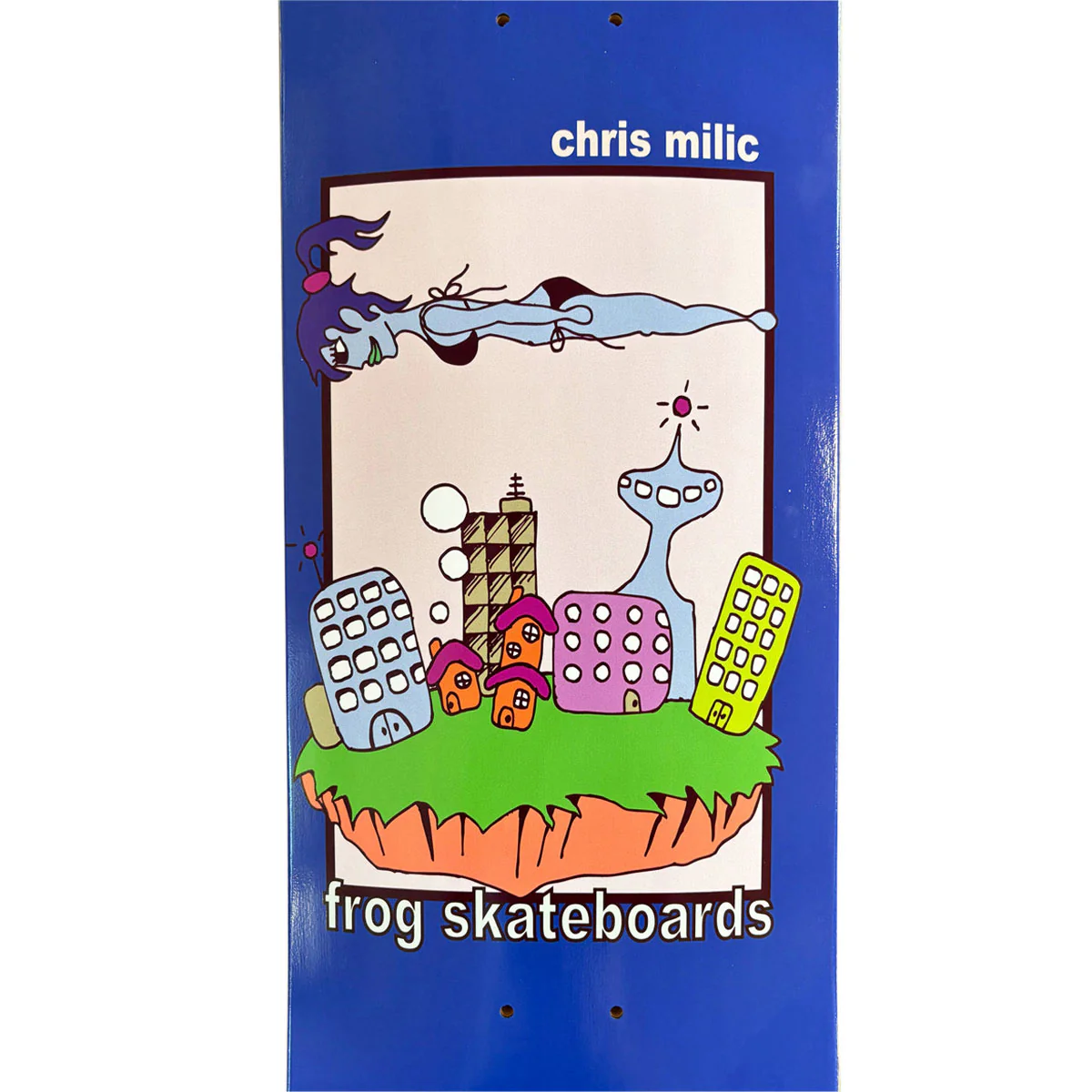 Frog Air Head Chris Milic Skateboard Deck - 8.50" - Image 3