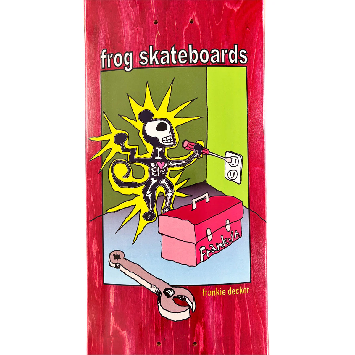 Frog New Career Frankie Decker Skateboard Deck - 8.25" - Image 4