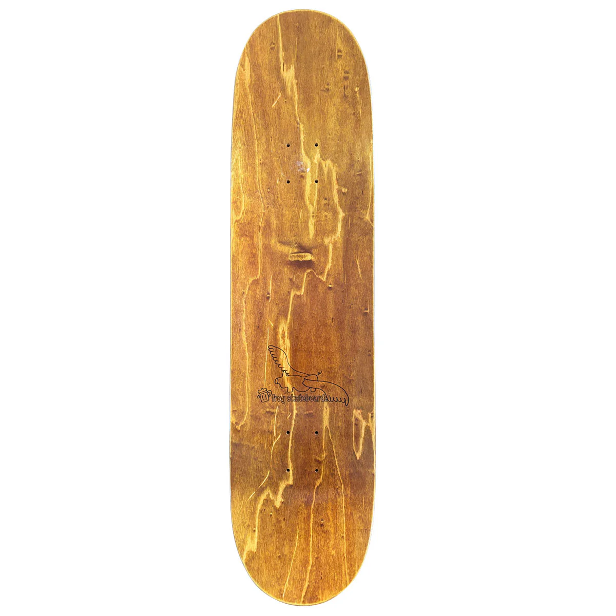 Frog Papa Knows Best Jesse Alba Skateboard Deck - 8.38" - Image 2