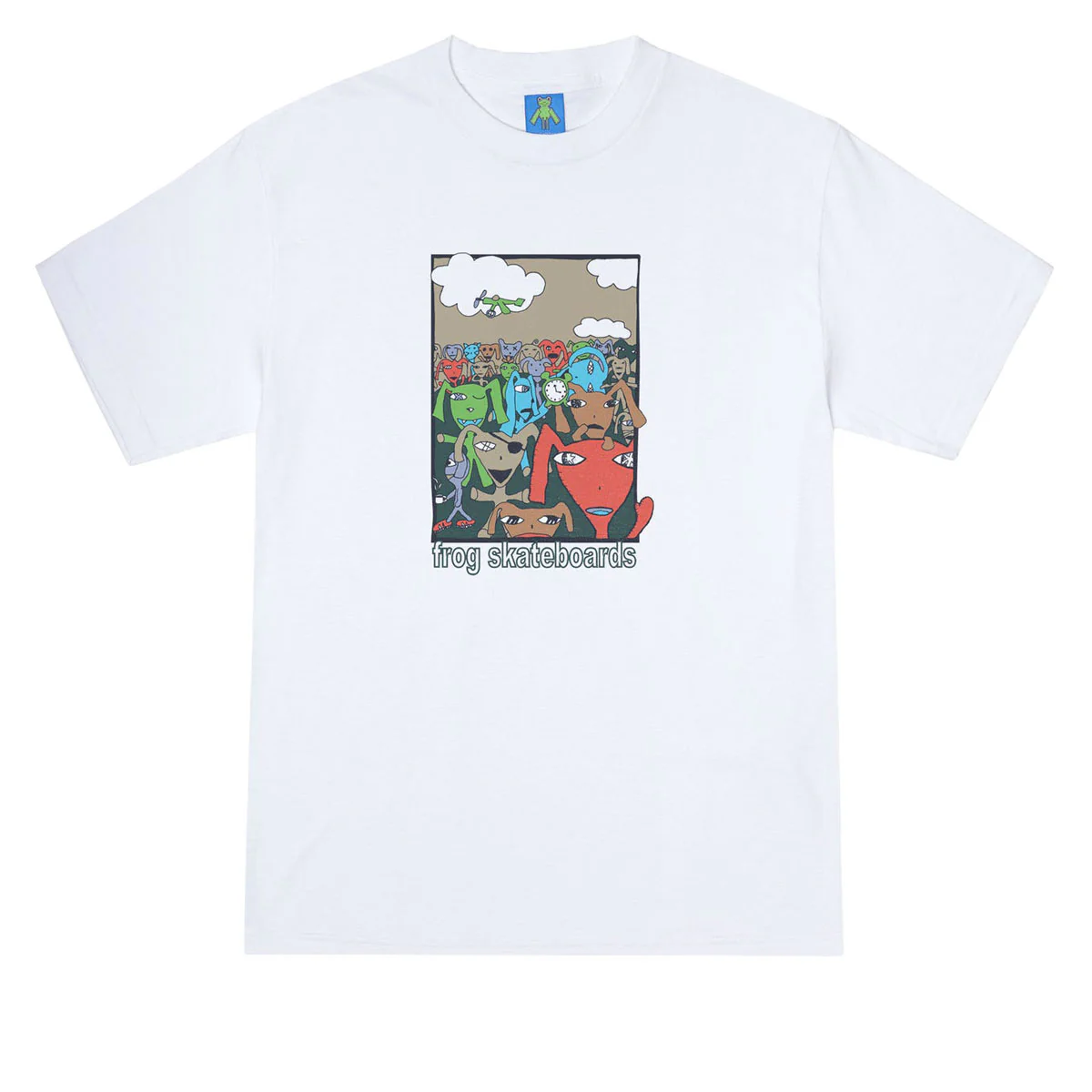 Frog Party Monster T-Shirt - White