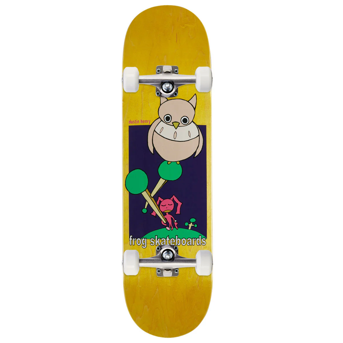 Frog Wise One Dustin Henry Skateboard Complete - 8.38"