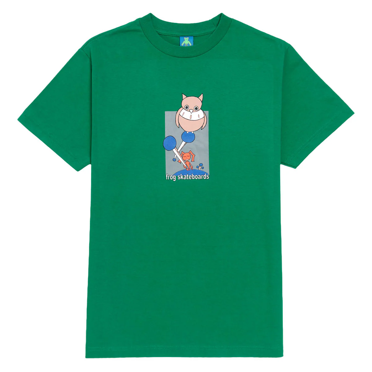 Frog Wise One T-Shirt - Kelly Green