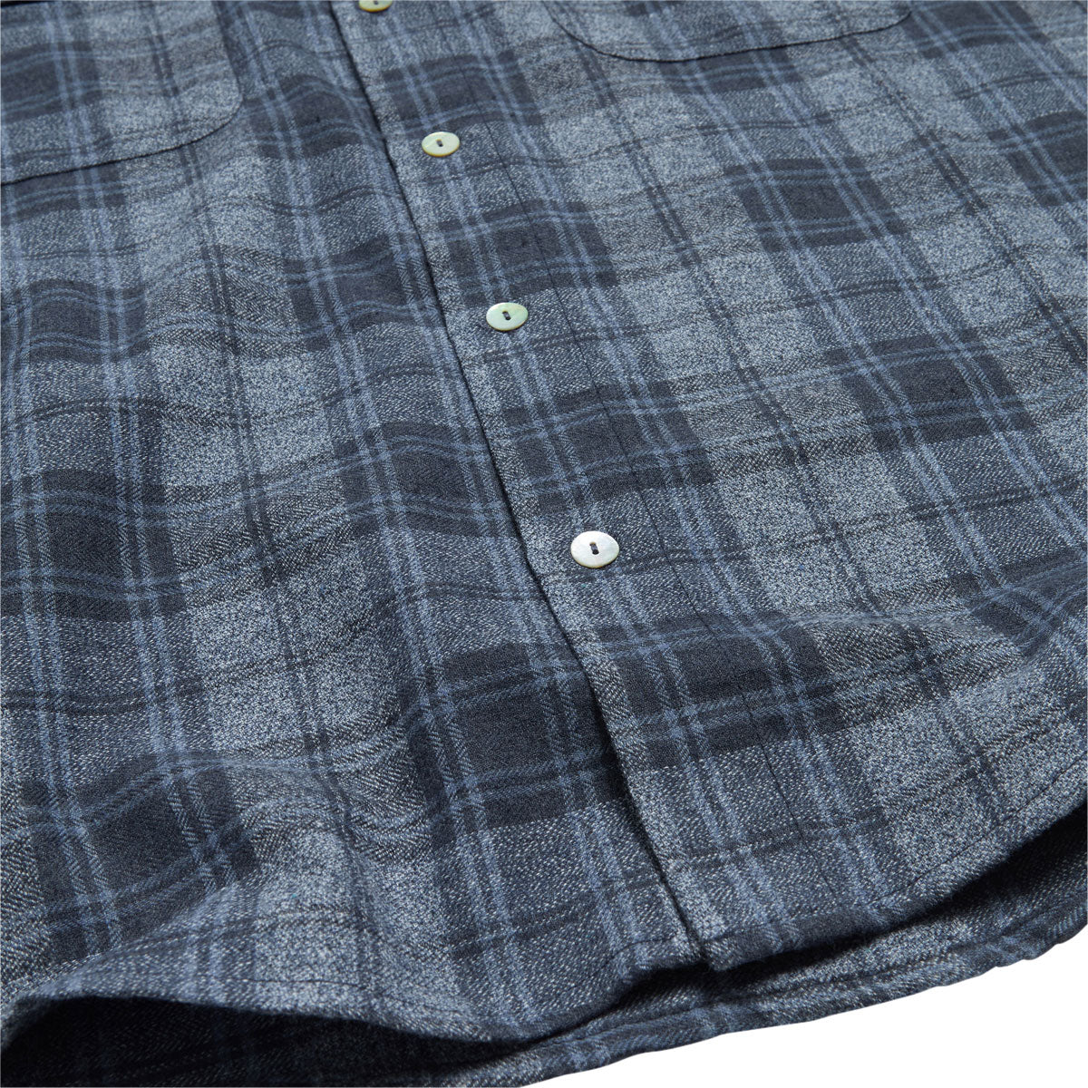 Fucking Awesome Bruce's Flannel Shirt - Blue/Navy - Image 4