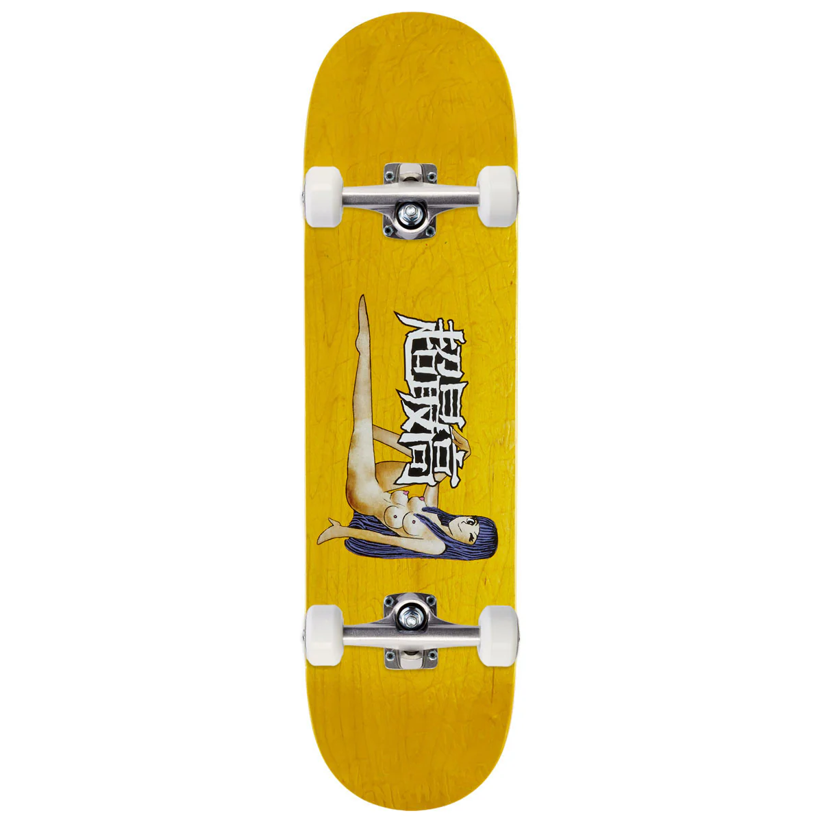 Fucking Awesome Curren 4 Tit Girl Shape 2 Skateboard Complete - 8.25"