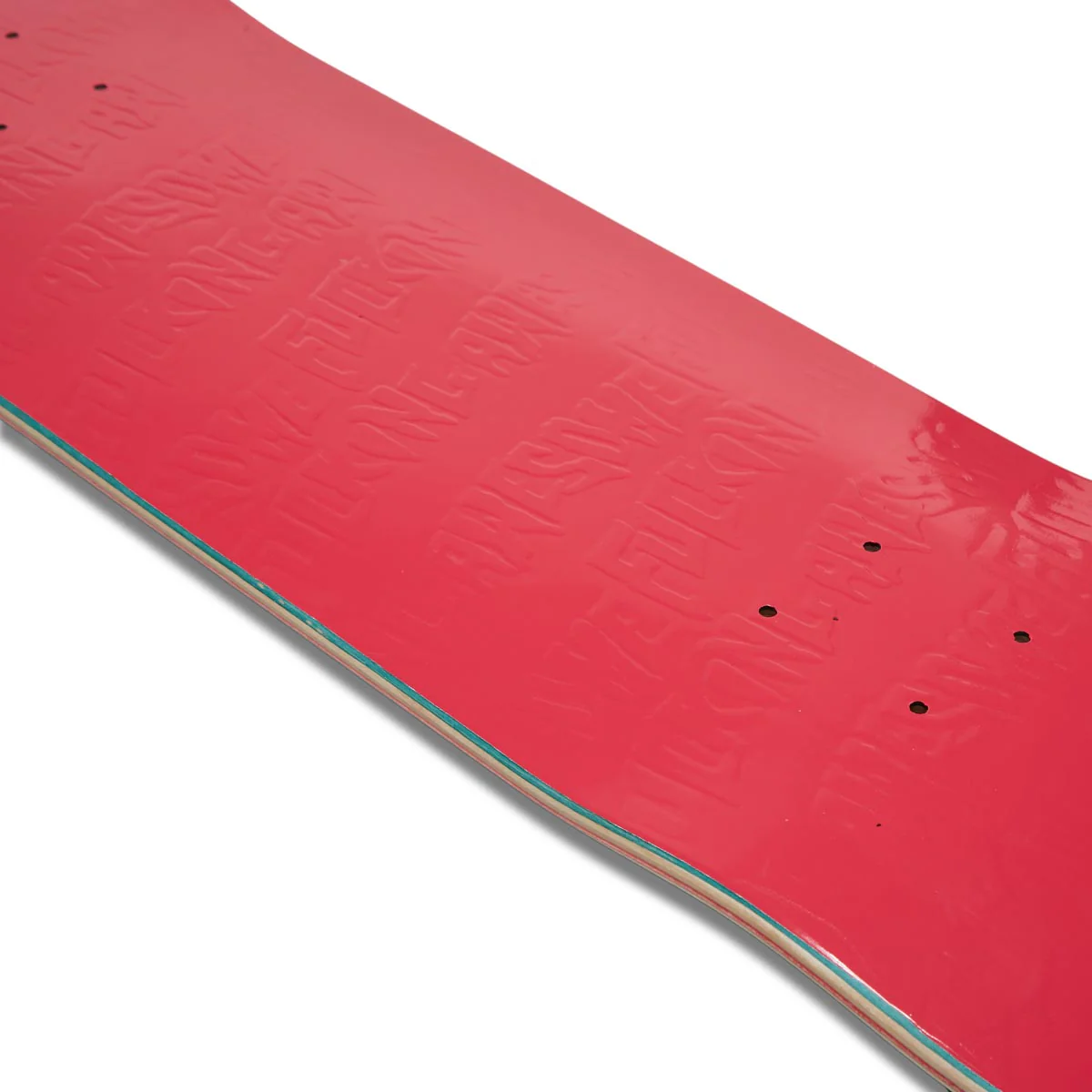 Fucking Awesome Pink Stamp Embossed Skateboard Complete - 8.18" - Image 3