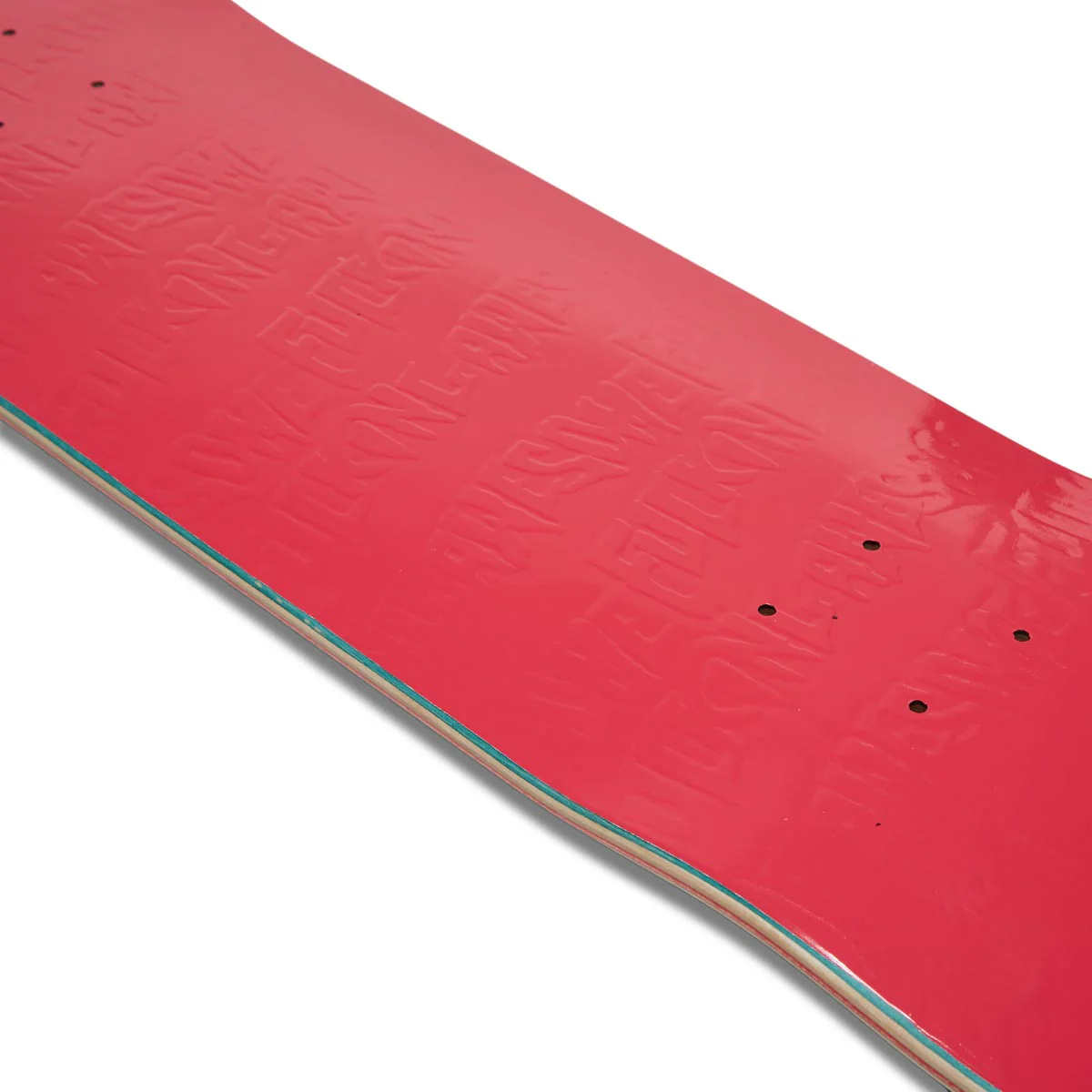 Fucking Awesome Pink Stamp Embossed Skateboard Deck - 8.25" - Image 3
