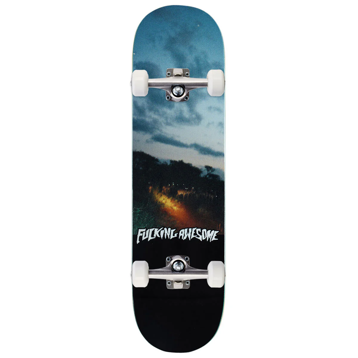 Fucking Awesome Sage Elsesser Glowing Eyes Shape 2 Skateboard Complete - 8.38"