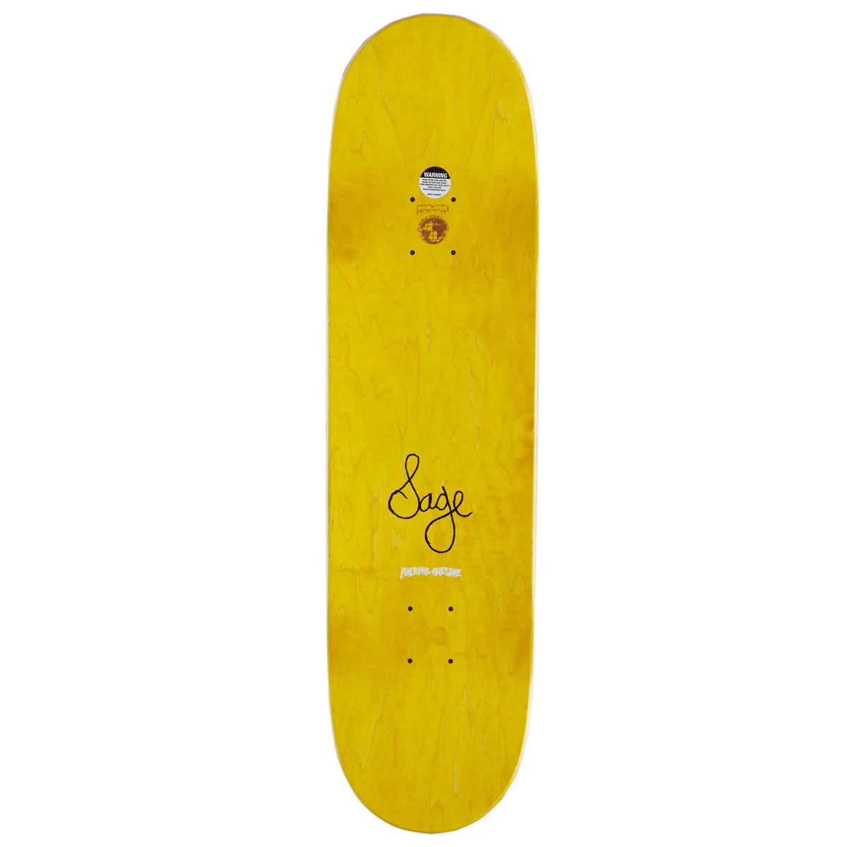 Fucking Awesome Sage Elsesser Hair Split Shape 2 Skateboard Complete - 8.38" - Image 2