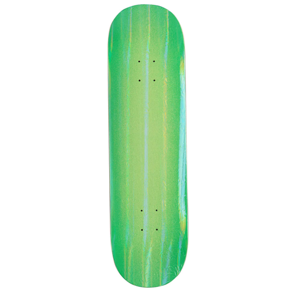 Fucking Awesome Stamp Embossed Shape 1 Skateboard Deck - Neon Green - 8.50"