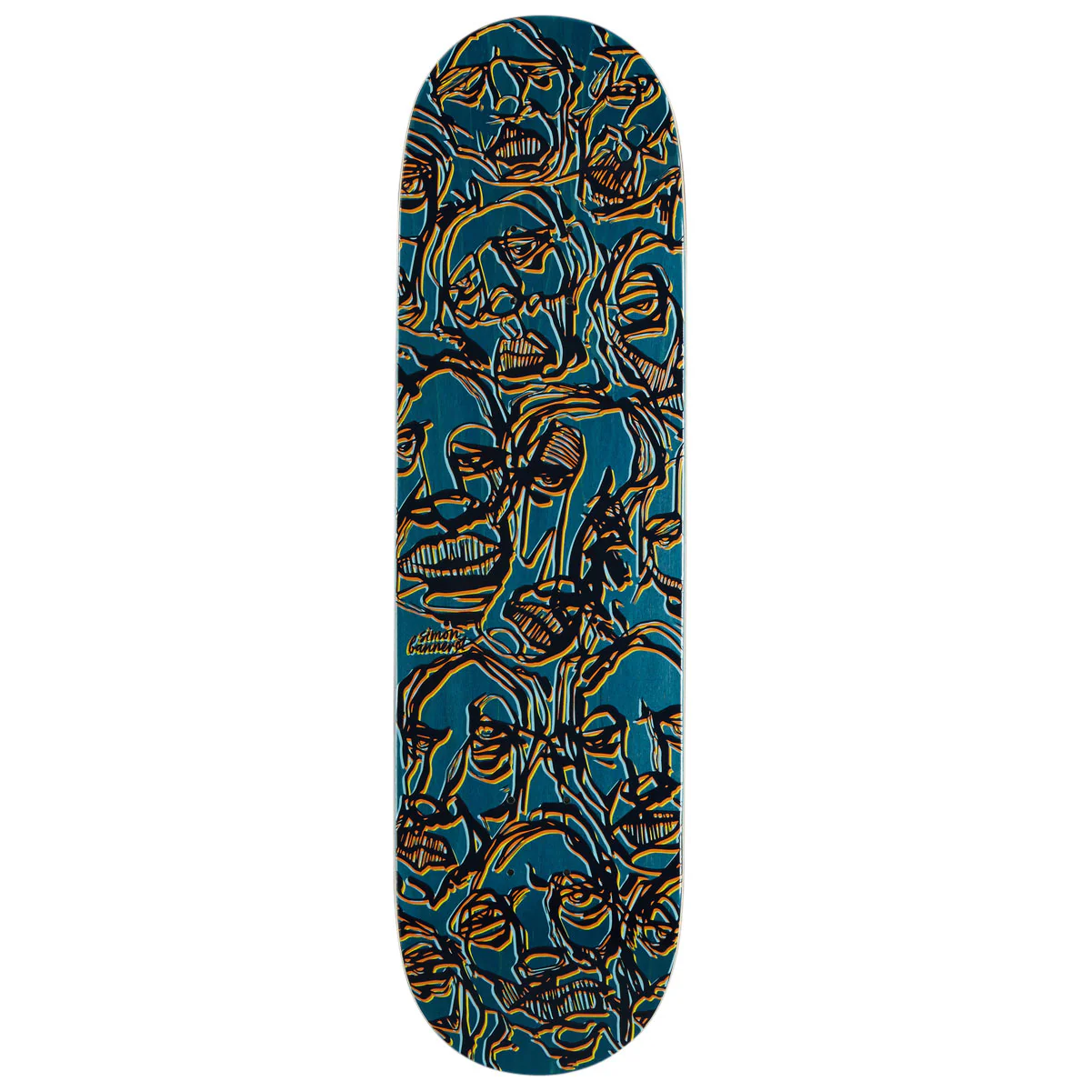 Girl Bannerot Siaz Faces Skateboard Deck - 8.50"