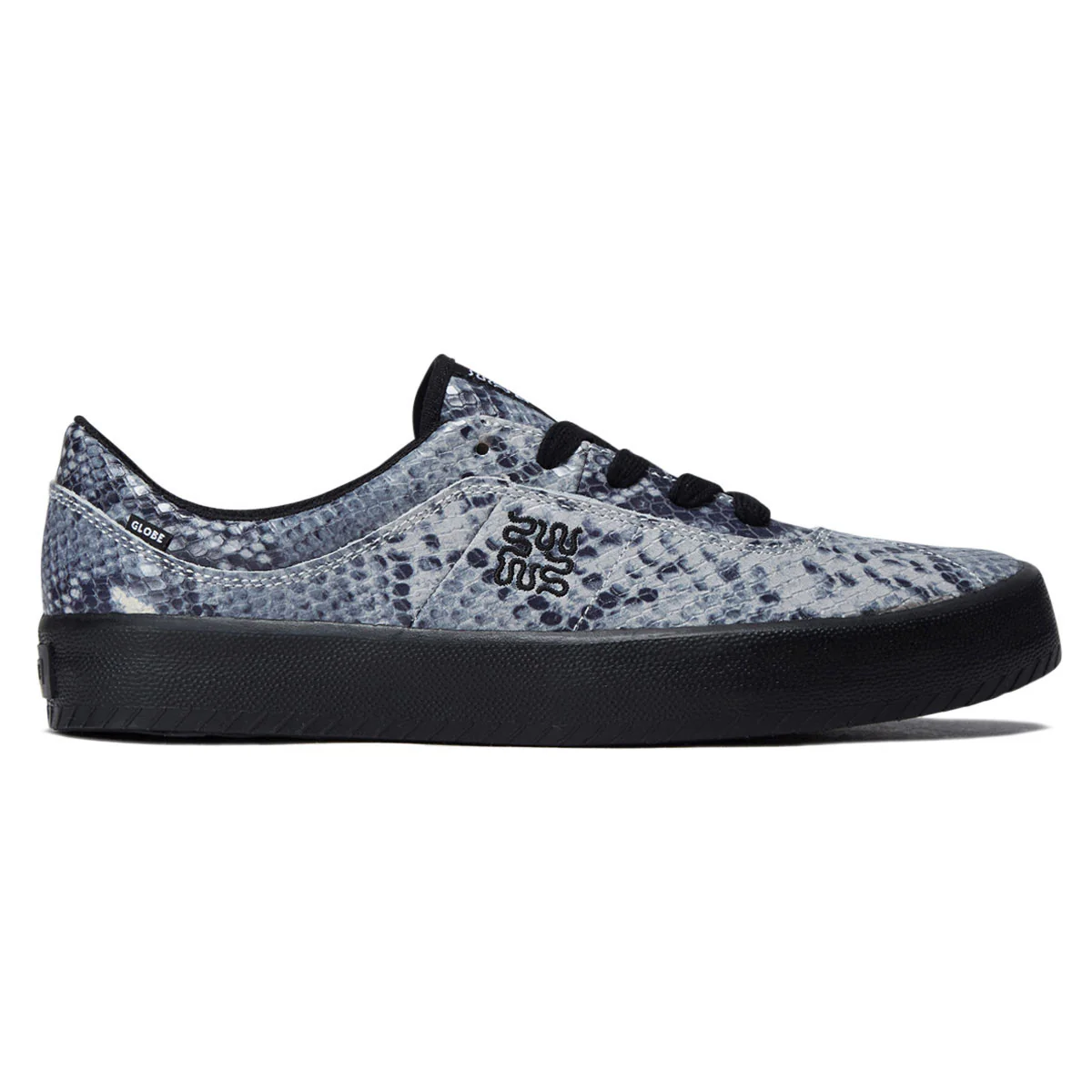 Globe Melbek Shoes - Wasted Talent Black/Snake