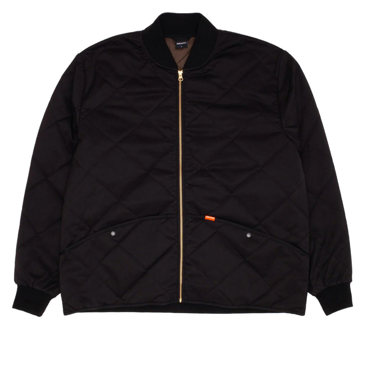 GX1000 Quilted Mechanic Jacket - Black