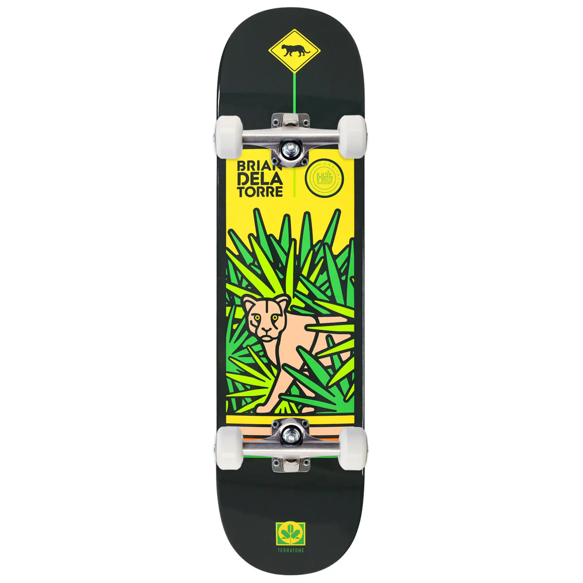 Habitat Delatorre Panther Crossing Skateboard Complete - 8.00"