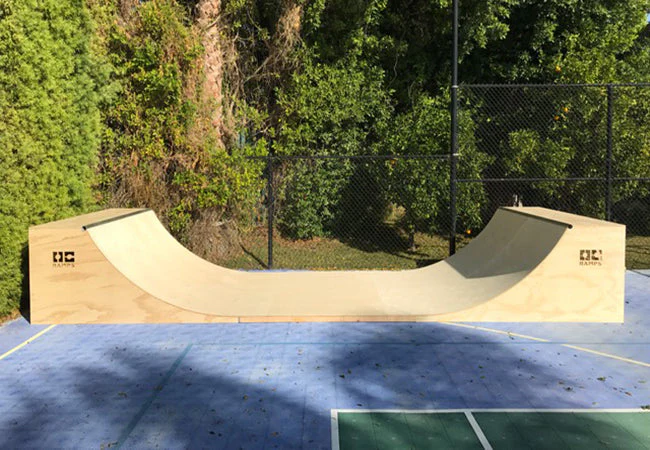 OC Ramps Half Pipe Ramp – 8' Wide - Image 4