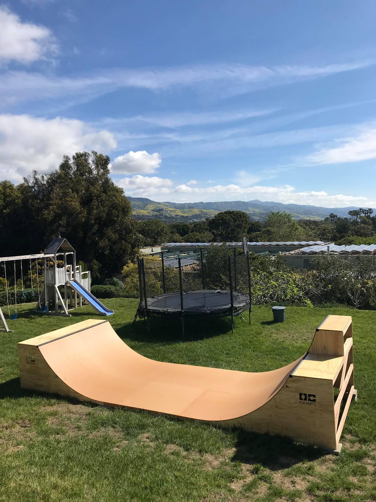 OC Ramps Half Pipe Ramp – 8' Wide - Image 6