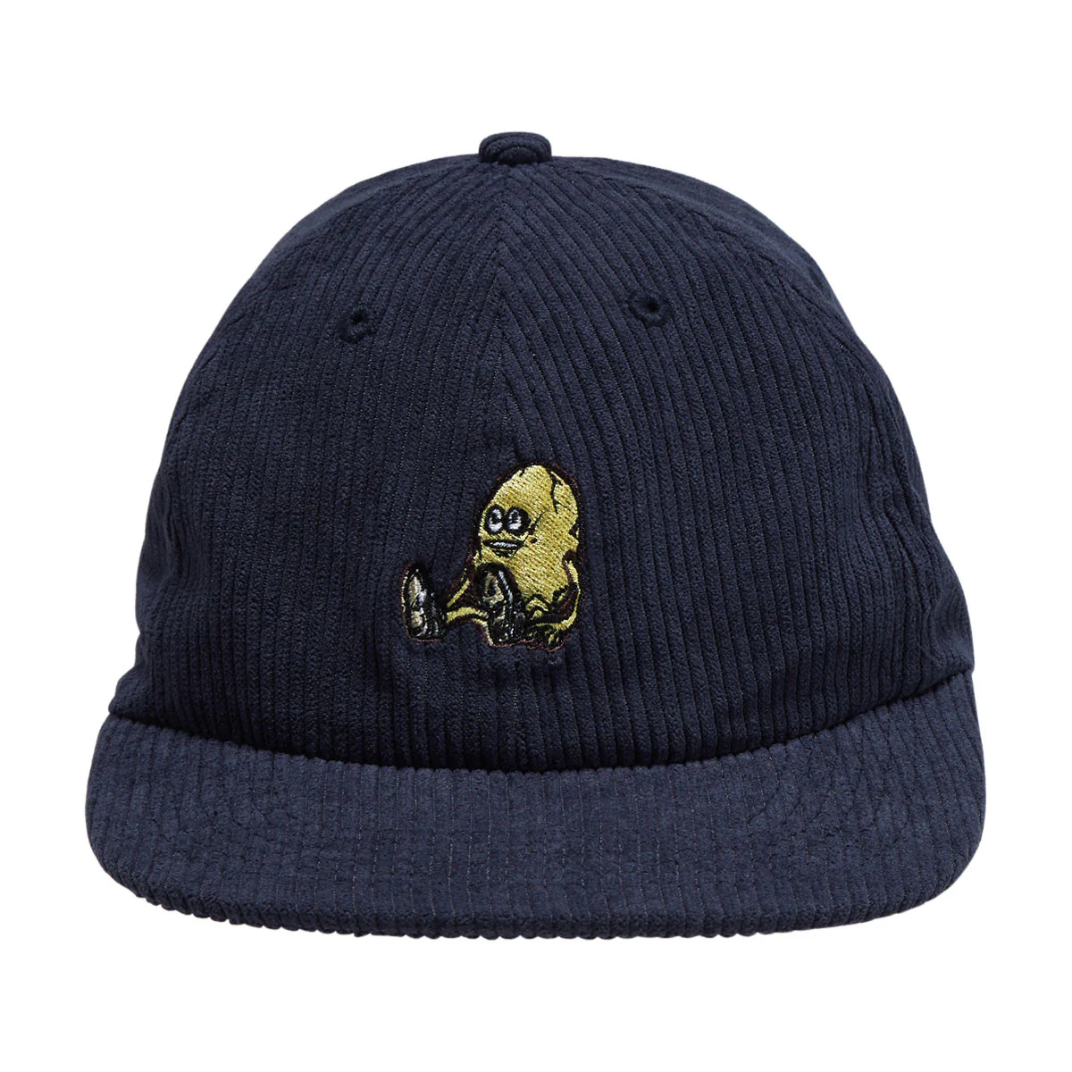 Heroin Egg Corduroy Snapback Hat - Navy - Image 5