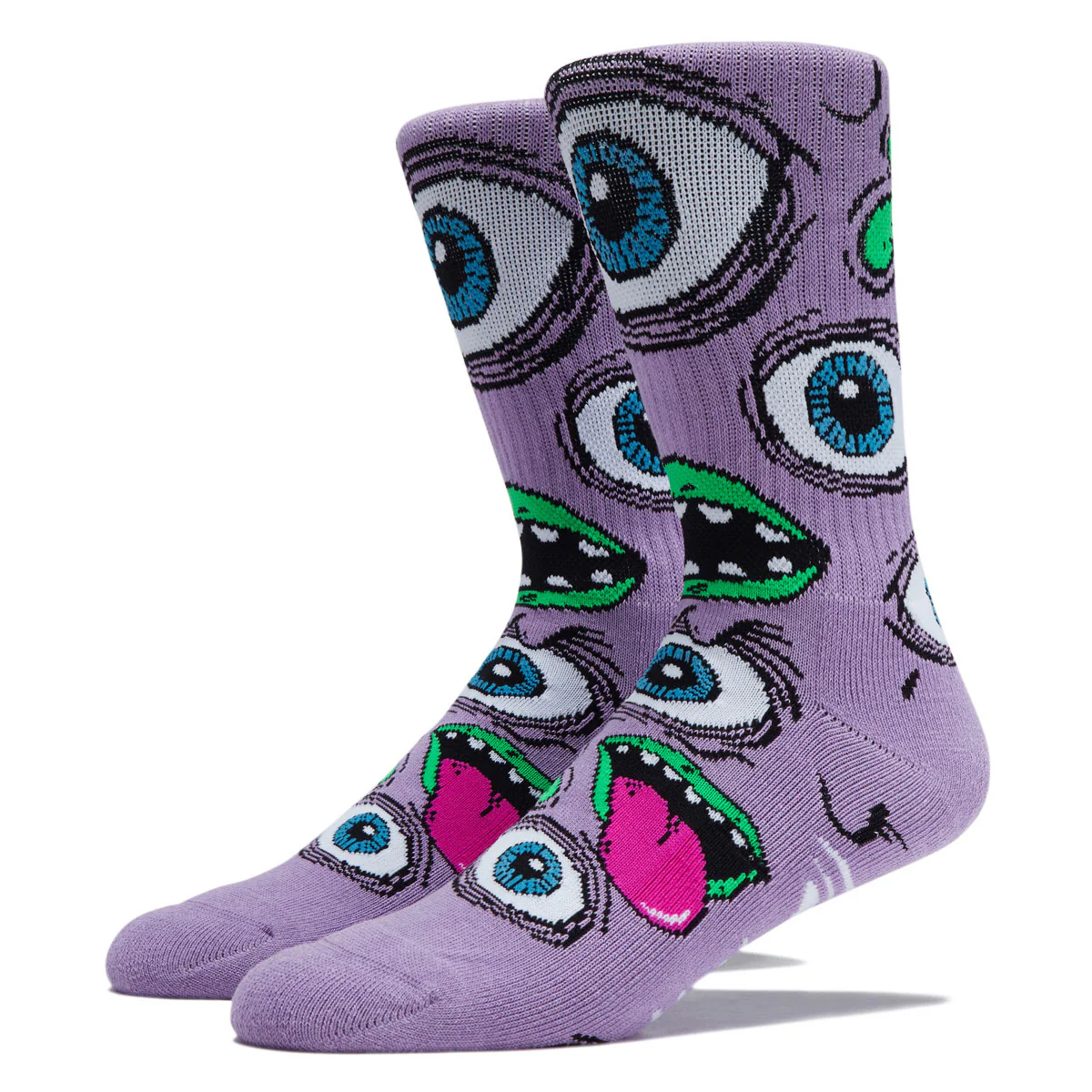 Heroin Mutant Socks - Purple