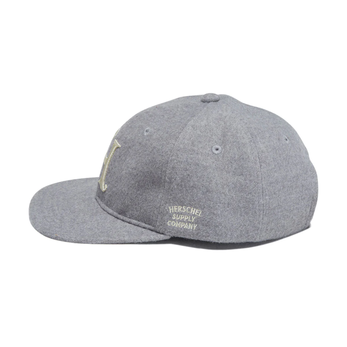 Herschel Supply Vintage Baseball Hat - Heather Light Grey - Image 4