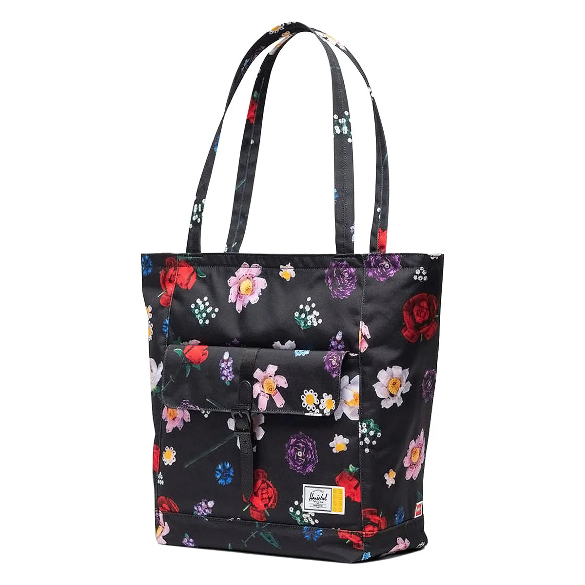 Herschel Supply x LEGO Retreat Tote Bag - Falling Florals - Image 2
