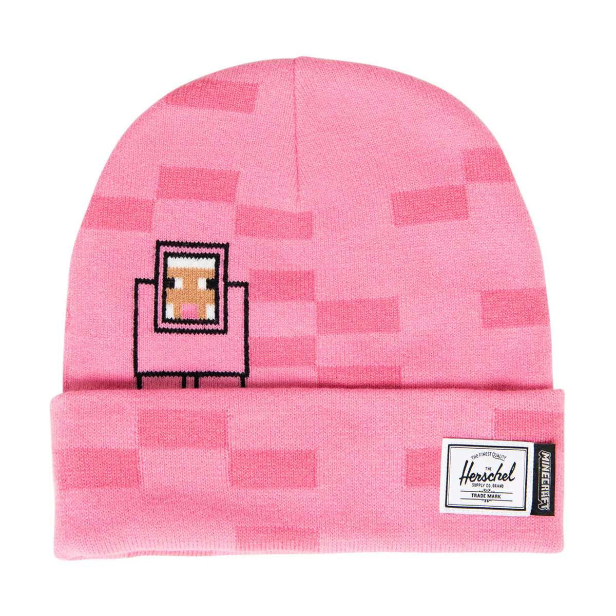 Herschel Supply x Minecraft Elmer Beanie - Pink Sheep