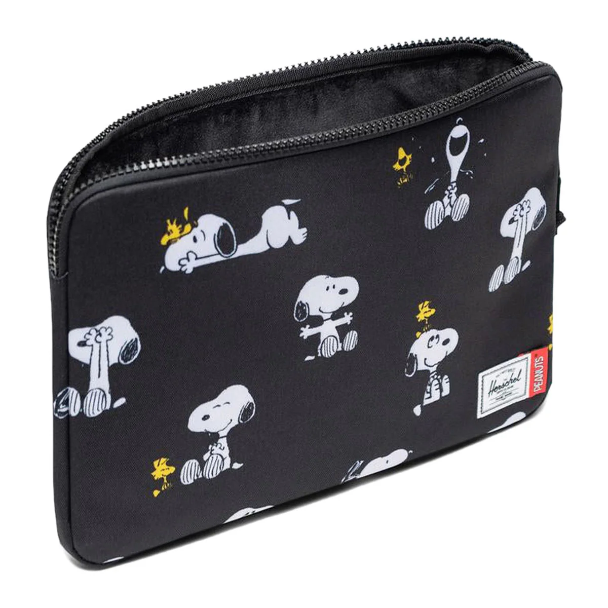 Herschel Supply x Peanuts Anchor 14" Inch Laptop Sleeve - Snoopy And Woodstock Black - Image 3