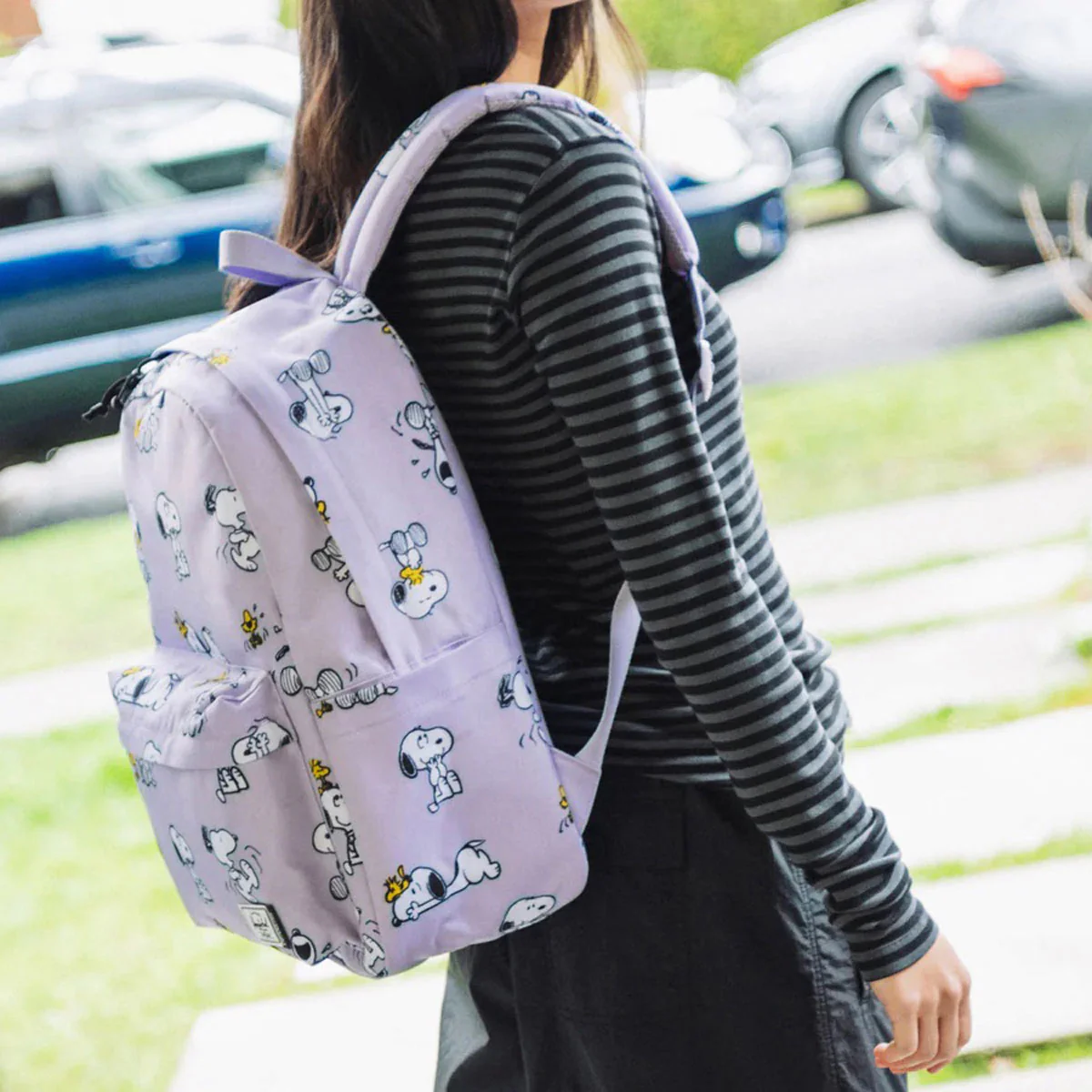 Herschel Supply x Peanuts Classic XL Backpack - Snoopy And Woodstock Pastel LC - Image 5