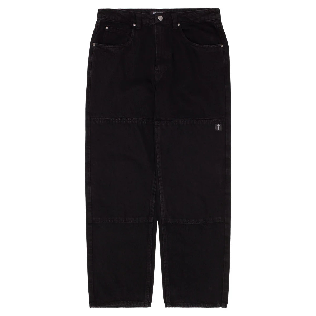 Hockey Double Knee Jeans - Black