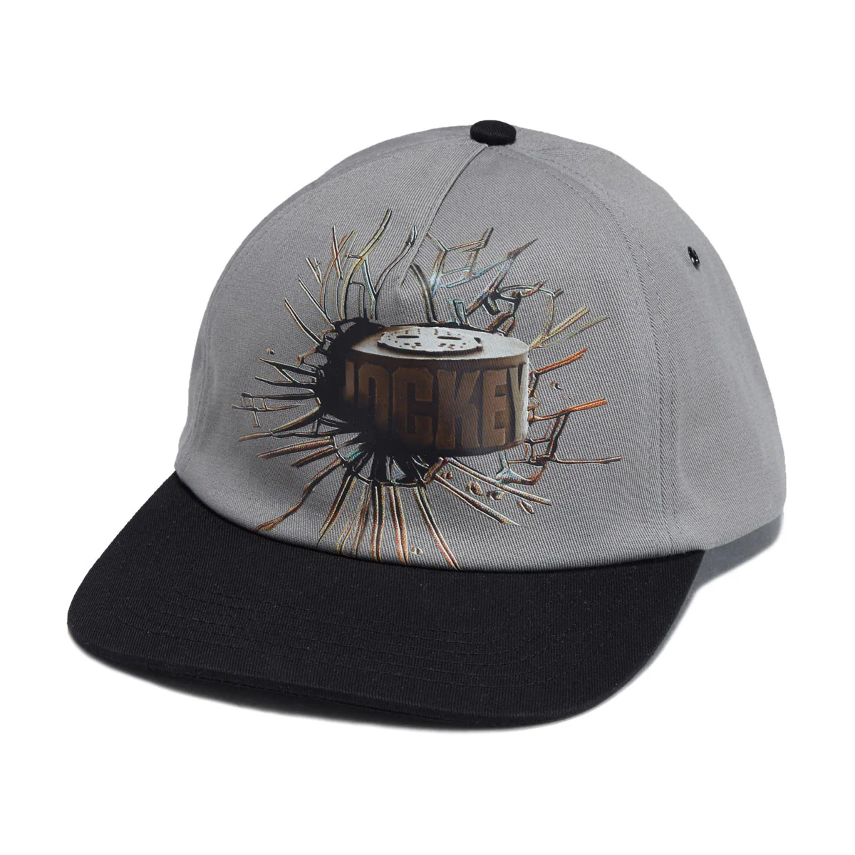 Hockey Wax Shatter Hat - Black/Grey