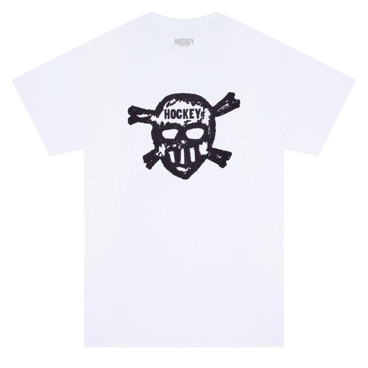 Hockey Youth Skull T-Shirt - White