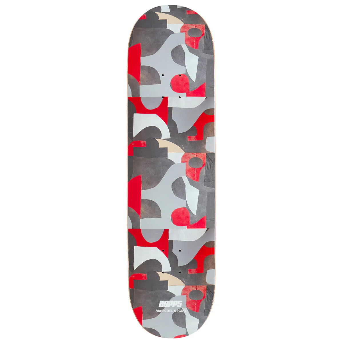 Hopps Del Negro Abstraction Skateboard Deck - 8.50"