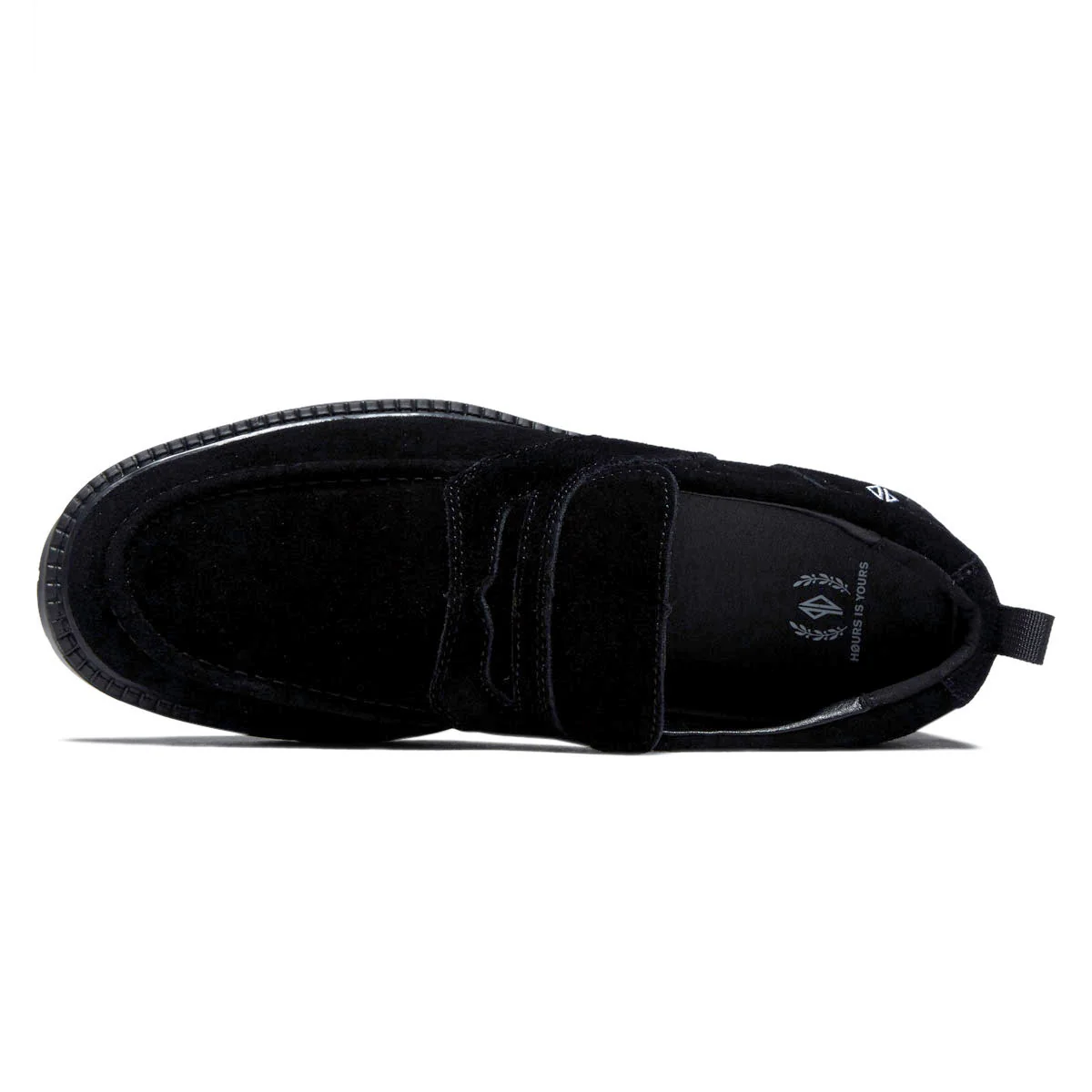 Hours Is Yours Cohiba PD Dollin Lug Loafer Shoes Shoes - Black Suede - Image 3