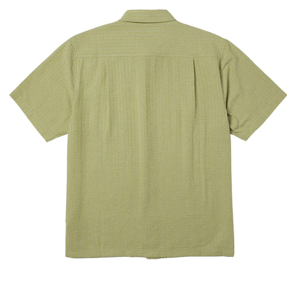 HUF Big Block Striped Shirt - Dried Herb - Image 2