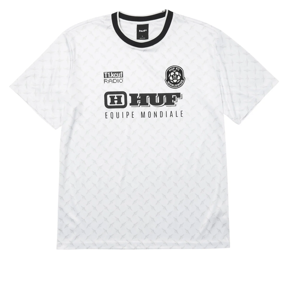 HUF Equipe Mondiale Jersey - White