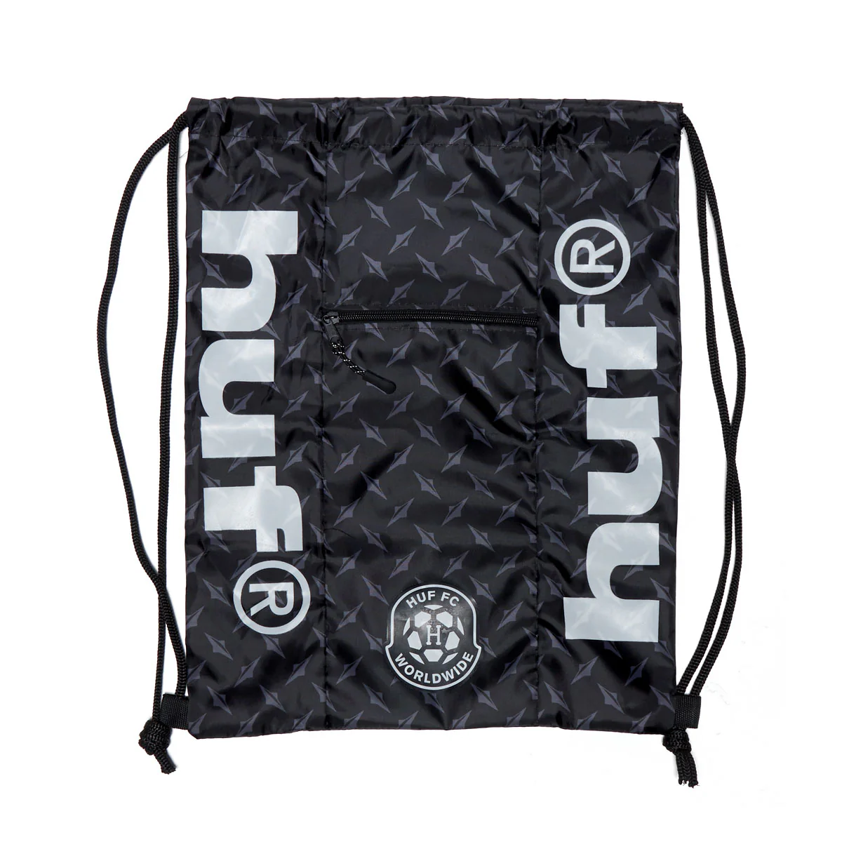 HUF FC Cinch Bag - Black