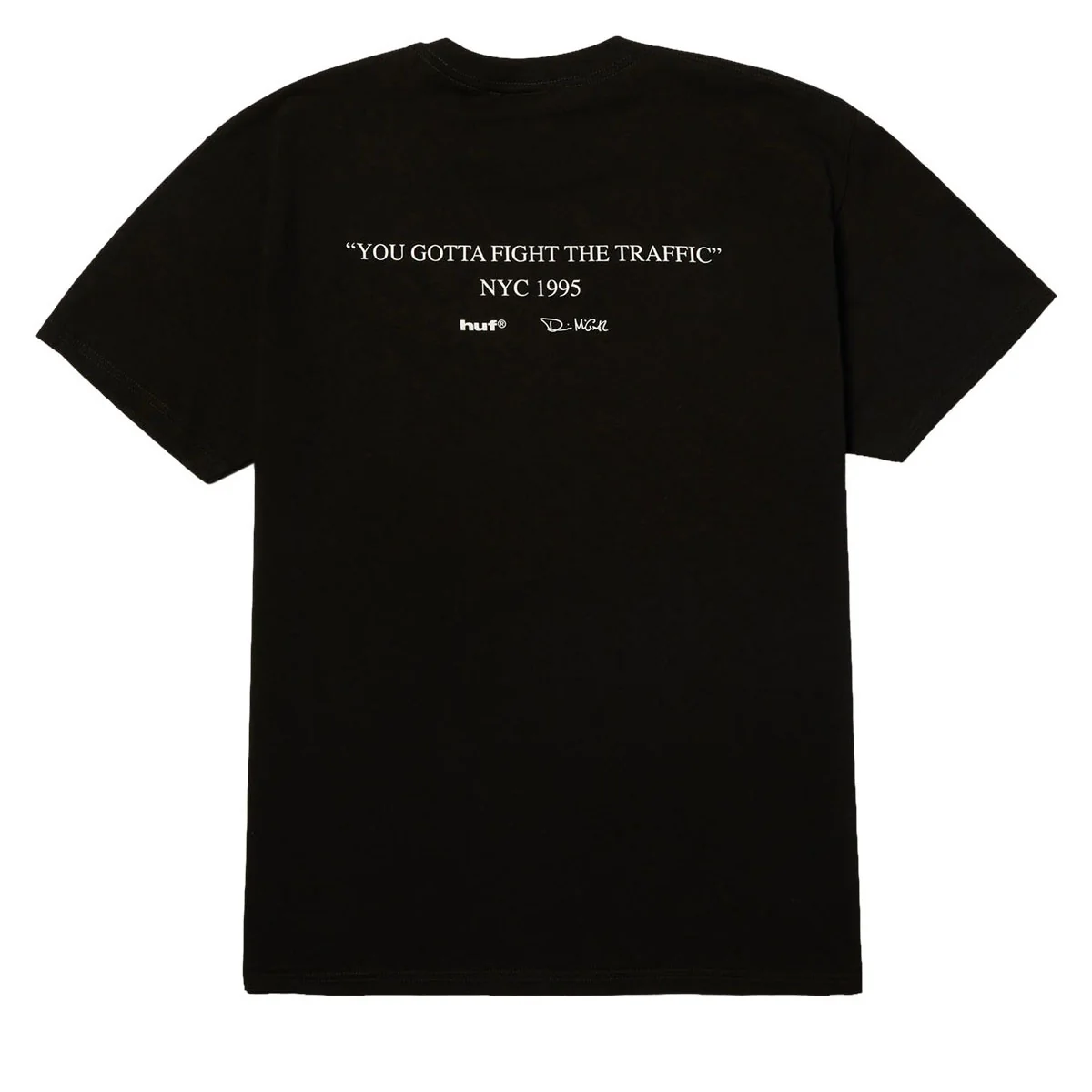 HUF Fight The Traffic T-Shirt - Black - Image 2
