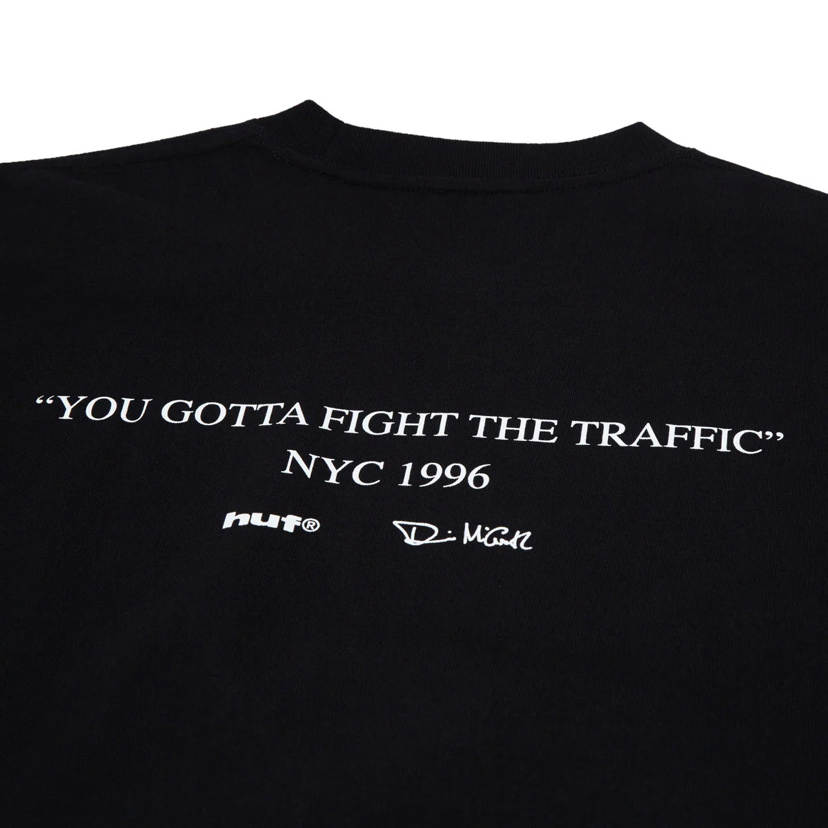 HUF Fight The Traffic T-Shirt - Black - Image 4